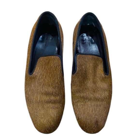 CELINE ponyhair loafers in brown. Made in Italy. - Picture 1 of 5